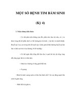 MỘT SỐ BỆNH TIM BẨM SINH (Kỳ 4) pdf