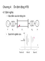Chương 4: Ổn định động hệ thống điện ppsx