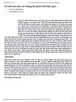 10 cách tạo nên các thông tin phản hồi hiệu quả - cẩm nang nghề nghiệp