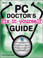 The PC Doctor''''s Fix-it-Yourself Guide- P1 ppt