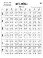 TKB 2.2 - Áp dụng từ 01/02/2010