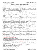 BT ON KIM LOAI NHOM -CROM -SAT