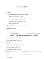 Hình học 11 - HAI GÓC ĐỐI ĐỈNH pps