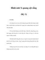 Hình ảnh X quang cột sống (Kỳ 1) pot