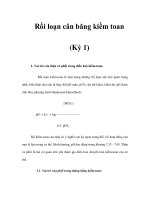 Rối loạn cân băng kiềm toan (Kỳ 1) pps
