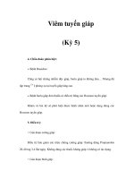 Viêm tuyến giáp (Kỳ 5) pptx