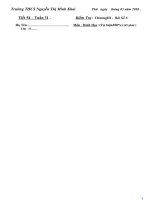 Đề-Đáp án -Ktra Chương III- Hình 8- 45''''