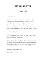 LUYỆN ĐỌC TIẾNG ANH QUA CÁC TÁC PHẨM VĂN HỌC –TEN YEARS AFTER ALEXANDRE DUMAS CHAPTER 62 ppt