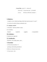 Giáo án Anh văn lớp 11 - Unit 1 đến 7 - Period 68 pdf