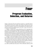 Commodity Trading Advisors: Risk, Performance Analysis, and Selection Chapter 15 pps