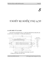 đồ án thiết kế chế tạo và điều khiển tay máy, chương 8 ppsx