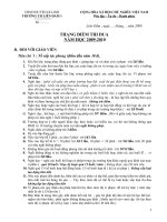 Thang điểm thi đua