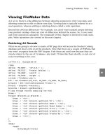 Web Publishing with PHP and FileMaker 9- P8 docx