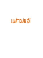 slide - bài giảng luật dân sự