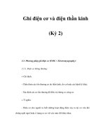 Ghi điện cơ và điện thần kinh (Kỳ 2) doc