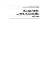 data communications networking devices - fourth edition