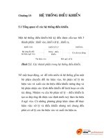 thiết kế hệ thống chiết nhớt tự động, chương 15 doc