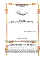 BC Việc lamg mới: Đưa công nghệ thông tin vào tiết học