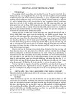 CHƯƠNG 1: CƠ SỞ THIẾT KẾ CẤP ĐIỆN ppt