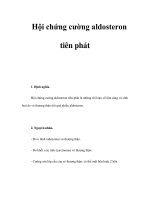 Hội chứng cường aldosteron tiên phát ppt
