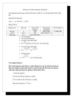 HỒI QUY TUYẾN TÍNH ĐA THAM SỐ doc