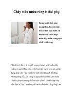 Chảy máu nướu răng ở thai phụ docx