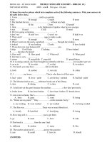 Đề HSG Anh 8 _Số 10