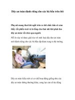 Dây an toàn dành riêng cho các bà bầu trên ôtô ppt