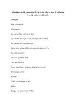 Cấp chứng chỉ chất lượng giống đối với bò đực giống sử dụng để phối giống trực tiếp nuôi cơ sở chăn nuôi. potx