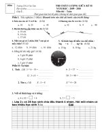 DE THI TOAN GK2- L.2 (09-10)