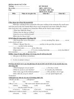 de thi HKII anh 6 (co dap an)