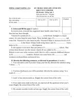 Đề thi HSG lớp 9 cấp huyện năm 2010