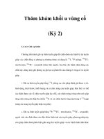 Thăm khám khối u vùng cổ (Kỳ 2) ppsx