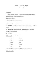 Giáo án Tiếng anh lớp 6 - Unit 8: OUT AND ABOUT - Lesson 5 B 2 ppt