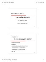 CHƯƠNG 7: THANH CHỊU LỰC PHỨC TẠP pps