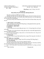 Kế hoạch tổ chức chào mừng ngày 26-3