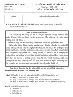 Đề KTĐK Tiếng Việt lớp 3