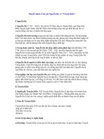 Thuyết minh về tác giả Nguyễn Du và 