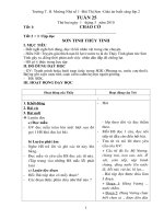 giáo án lớp 2 Tuần 25,26,27,28 cktkn