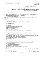 UNIT 4 : OUR PAST (tt) ppsx