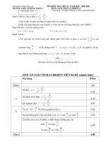 Đề kiểm tra tiết 82 (12NC)