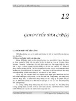 đồ án thiết kế chế tạo và điều khiển tay máy, chương 12 docx