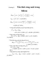 tính toán chế độ vận hành của mạng điện, chương 2 pdf