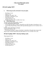 cau truc de DH CĐ 2010