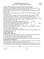 Đề tham khảo Lý_11 HK_II số 4