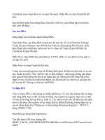 Sổ Tay Thủ Thuật PC part 18 pps