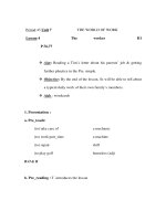 Giáo án Anh văn lớp 6 - Period 43 - Unit 7 - Lesson 4 P.76,77 docx