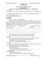 TUẦN 30 - BUỔI 2 (LỚP 4)