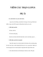 VIÊM CẦU THẬN LUPUS (Kỳ 2) ppsx