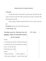 Hình học 11 - TỔNG BA GÓC CỦA MỘT TAM GIÁC ppsx